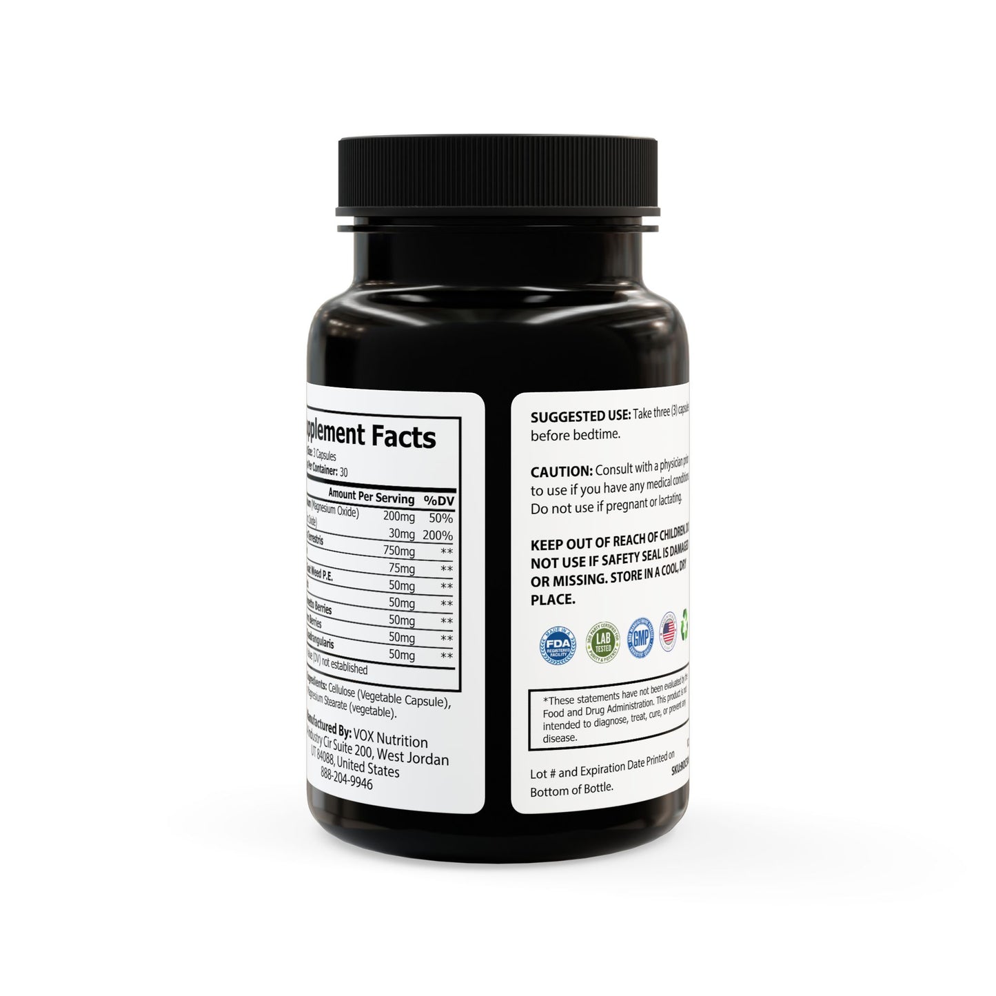 Endure & Evolve™ Magnesium Zinc Supplement (90 Capsules)