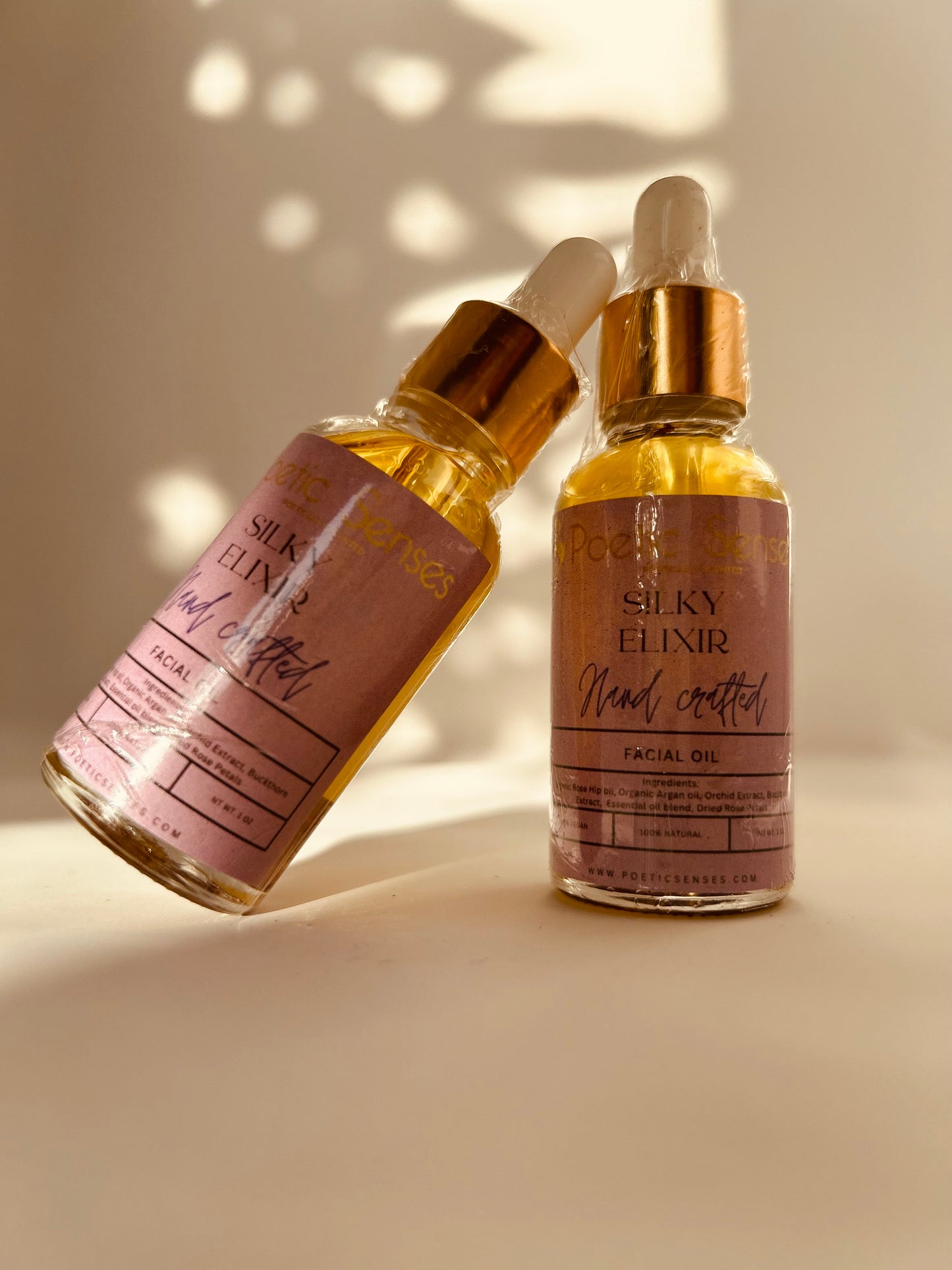 Silky Facial Elixir | Organic Vegan Skincare by Poetic Senses
