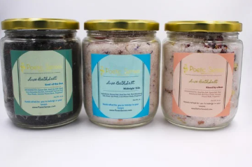 Luxe Bath Salt Soaks | Poetic Senses Luxury Bath & Body