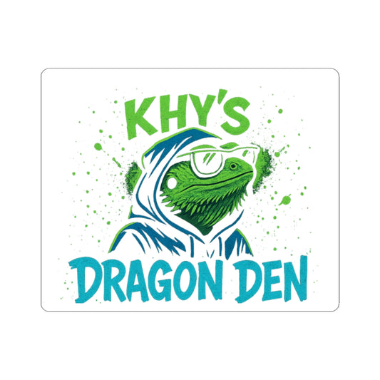 Khy’s Dragon Den Kiss‑Cut Sticker