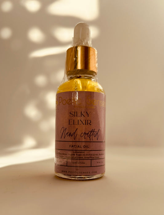 Silky Facial Elixir | Organic Vegan Skincare by Poetic Senses