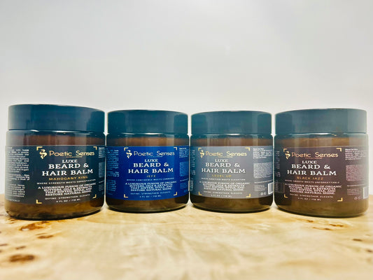 Luxe Beard & Hair Balm | Poetic Senses Prestige Grooming