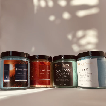 Poetic Senses Exfoliating Bath Butter | Poetic Man Collection | Luxury Skincare