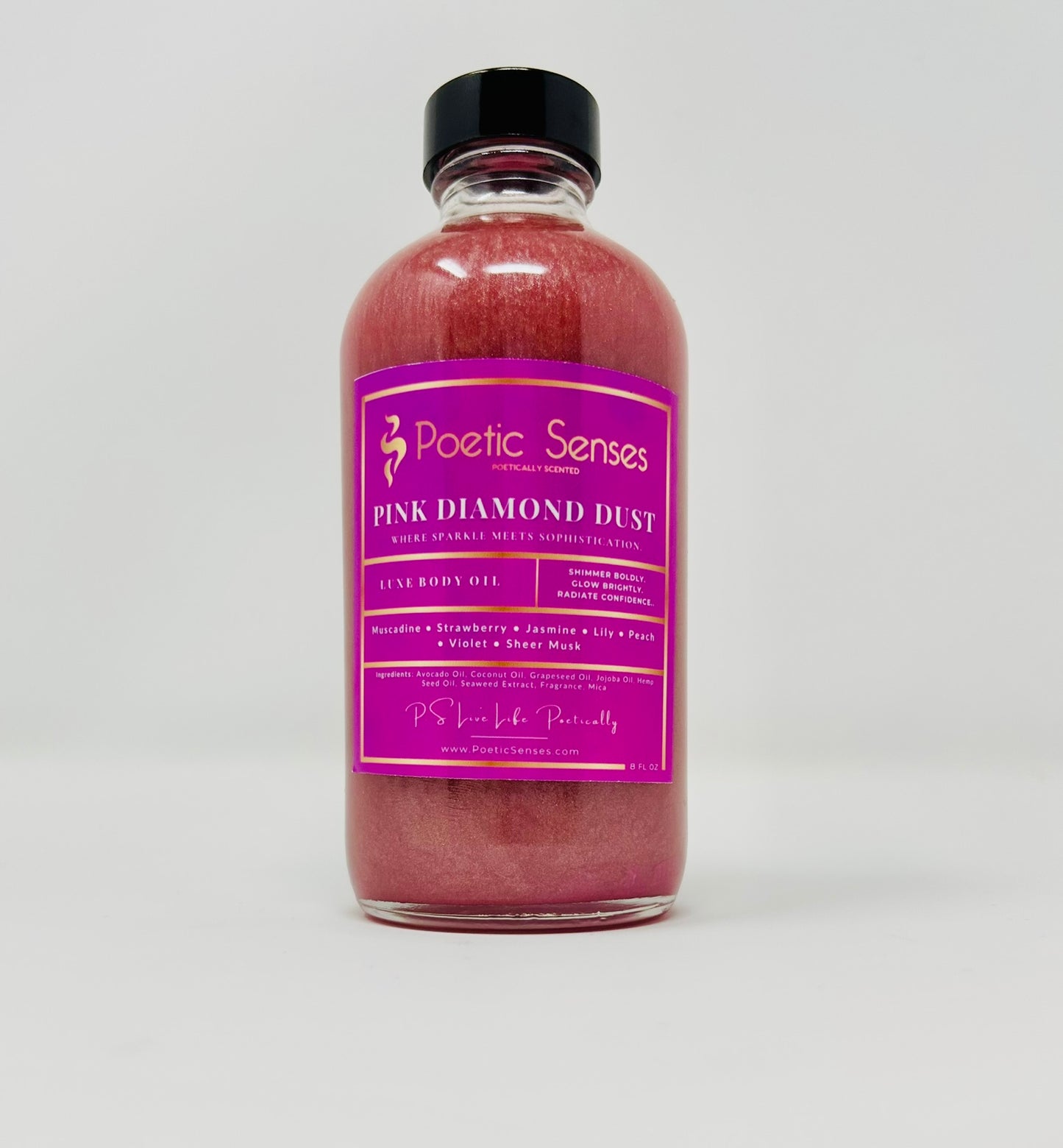 Poetic Senses Luxe Body Oils | 8 oz