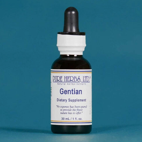 GENTIAN | Herbal Support for Digestive Activation & Gastrointestinal Balance |