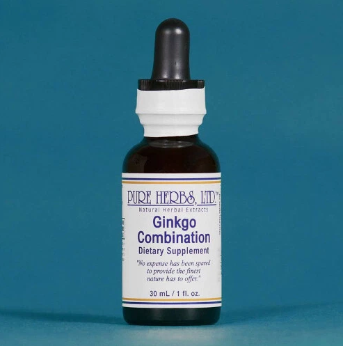 GINKGO COMBINATION | Structured Herbal Support for Memory & Circulation | Pure Herbs LTD