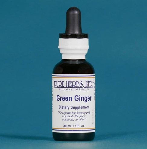 GREEN GINGER | WORMWOOD | Herbal Support for Digestive Activation & Bile Flow