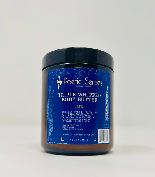 Triple Whipped Body Butter | Poetic Man Collection