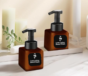 Poetic Senses Luxe Lather Beard Wash | 8 oz | Poetic Man