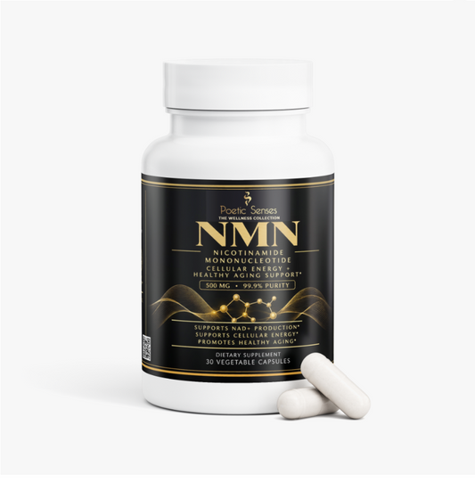 NMN 500mg | Nicotinamide Mononucleotide Cellular Energy + Healthy Aging Support | 30 Capsules
