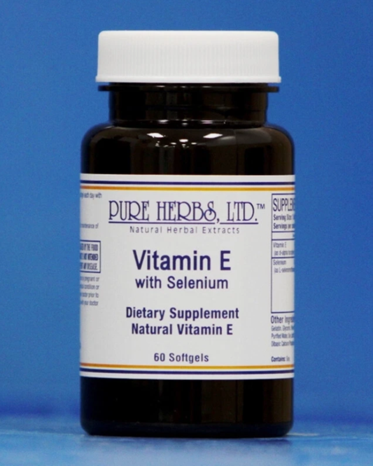 Vitamin E 400 IU + Selenium | Pure Herbs LTD