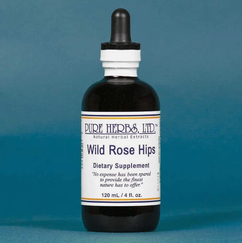Wild Rose Hips | Traditional Herbal Support for Bone, Connective Tissue & Circulatory Wellness | Pure Herbs LTD