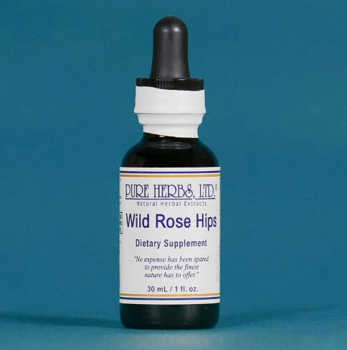 Wild Rose Hips | Traditional Herbal Support for Bone, Connective Tissue & Circulatory Wellness | Pure Herbs LTD