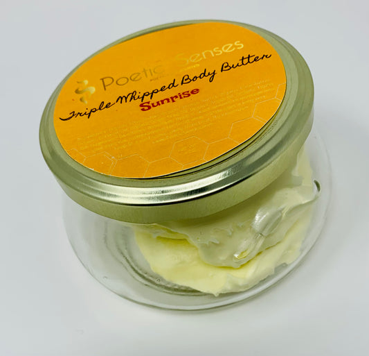 Sunrise Triple Whipped Body Butter | Poetic Senses Skincare