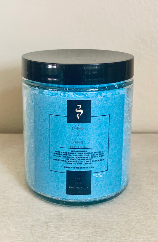 Vibes & Views Body Polish | Exfoliating Sugar Scrub by Poetic Senses