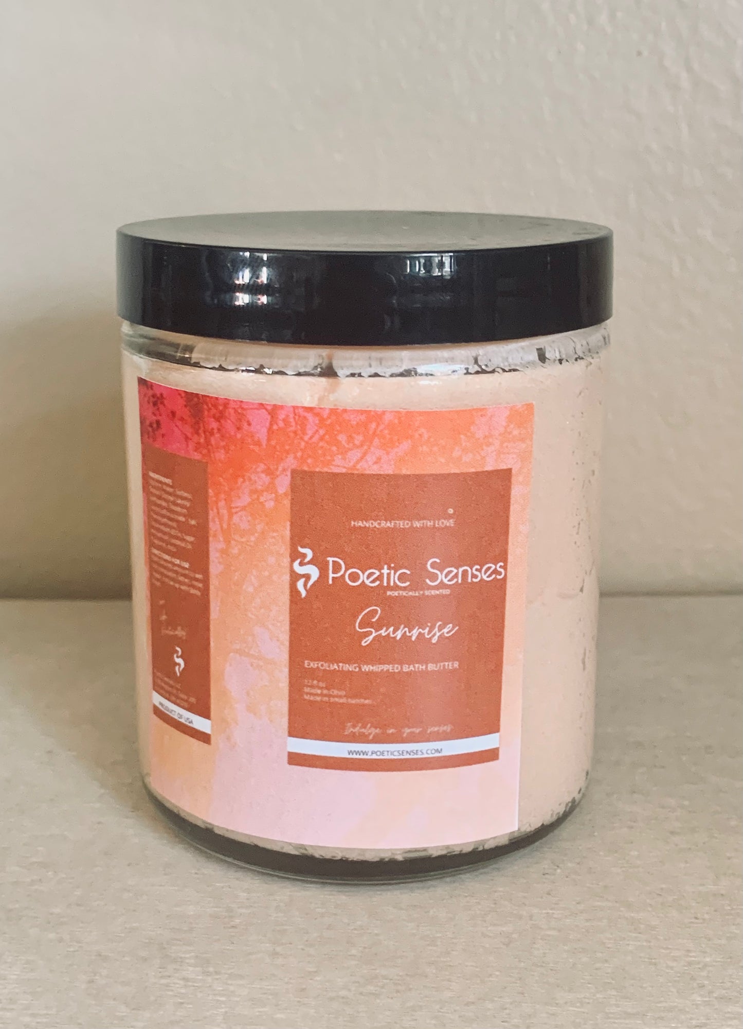 Sunrise Exfoliating Bath Butter | Poetic Senses Skincare