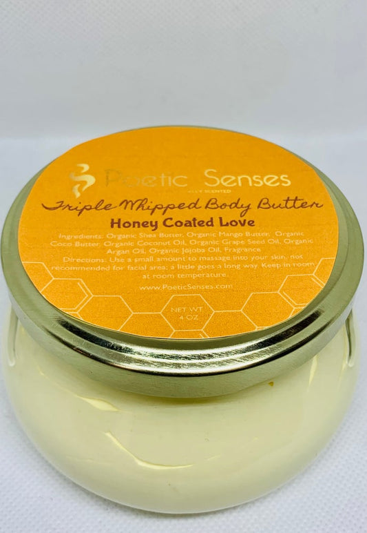 Triple Whipped Body Butter Scent:| Honey Coated Luv