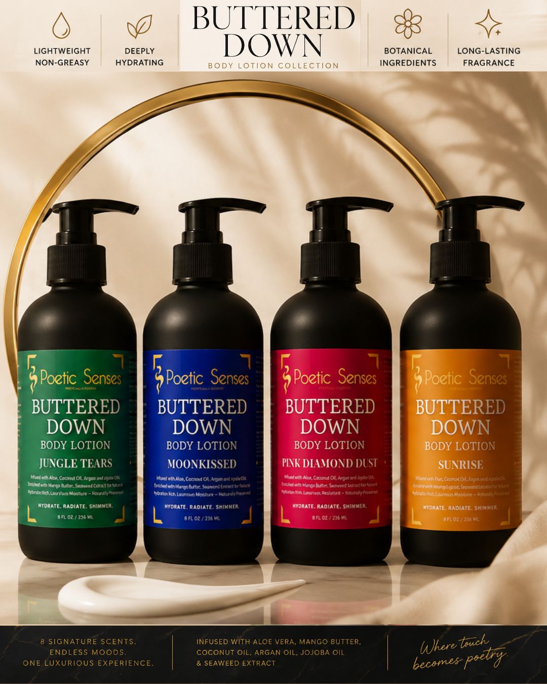 Buttered Down Body Lotion Collection
