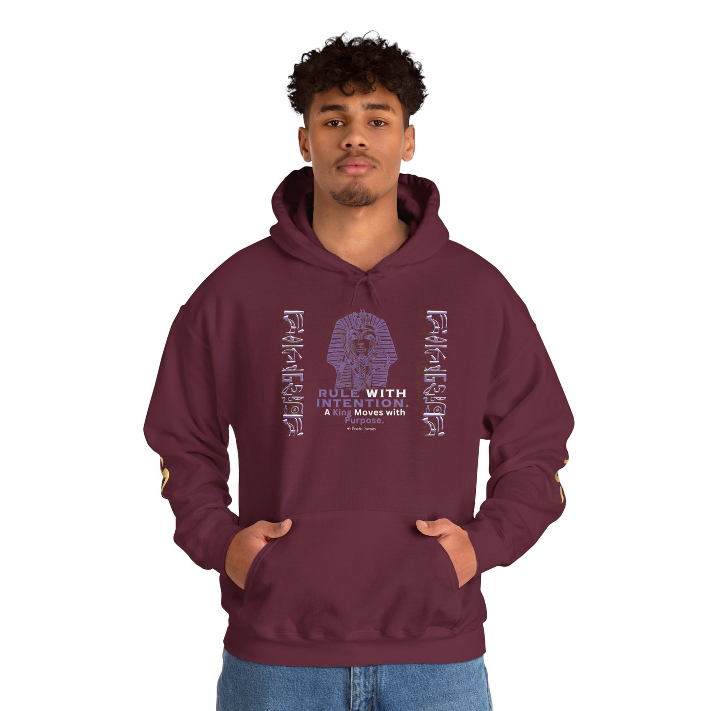 Divinely Crowned King Hoodie – Power, Purpose & Legacy | Poetic Senses