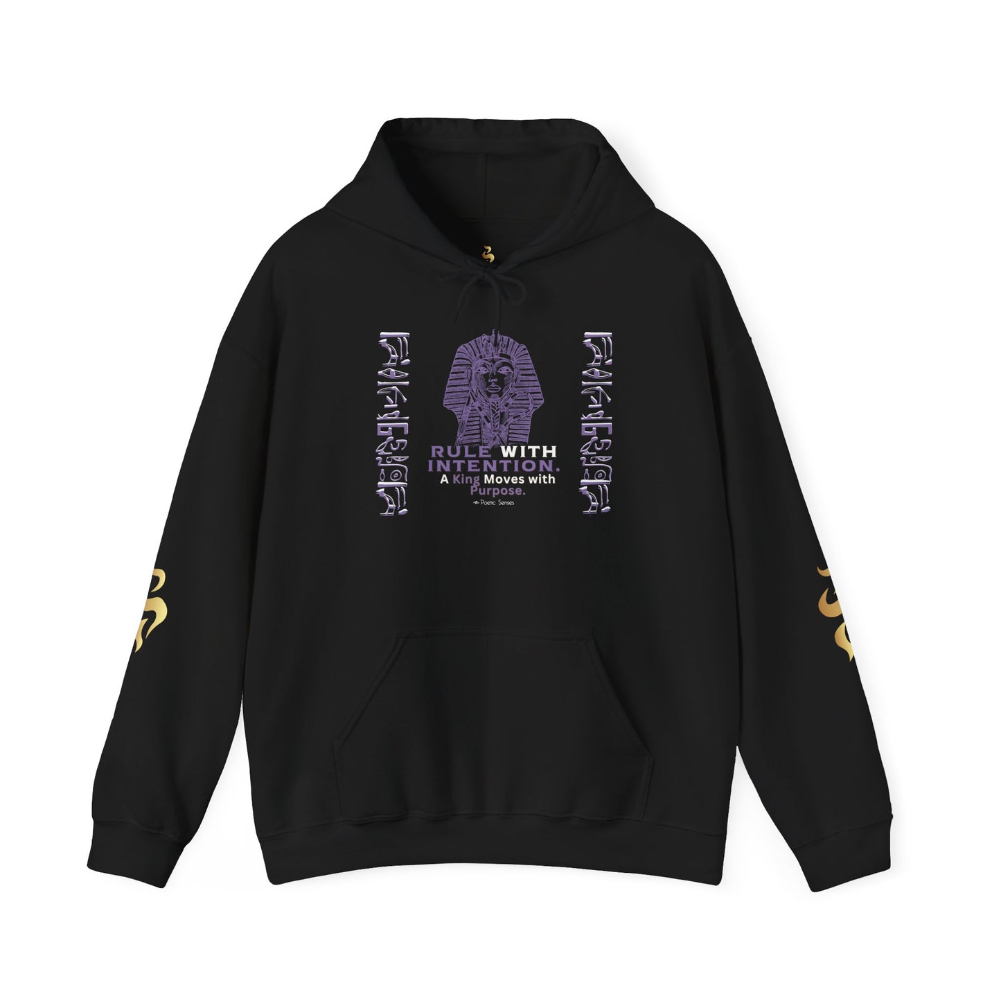 Divinely Crowned King Hoodie – Power, Purpose & Legacy | Poetic Senses
