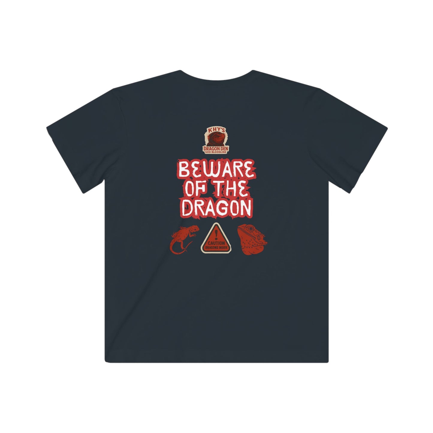 Kids 'Khy's Dragon Den God Bloodline' Tee – Beware of the Dragon Youth T‑Shirt