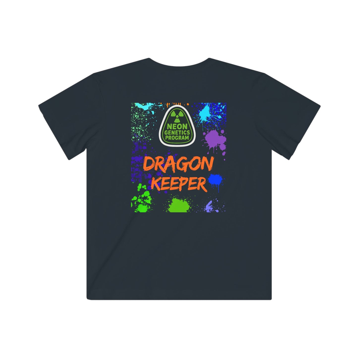 Kids 'Khy's Dragon Den' Tee – Neon Dragon Keeper Graphic Shirt