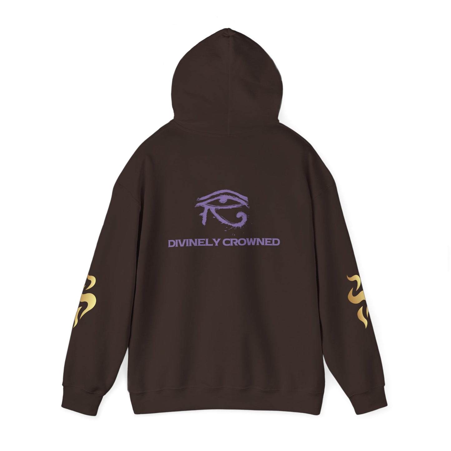 Divinely Crowned Queen Hoodie – Legacy, Power & Timeless Love | Inspirational Hoodie | Poetic Senses