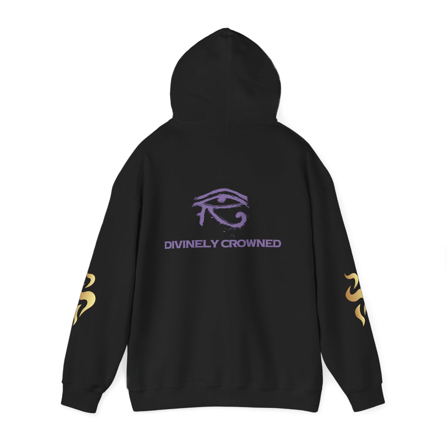 Divinely Crowned Queen Hoodie – Legacy, Power & Timeless Love | Inspirational Hoodie | Poetic Senses