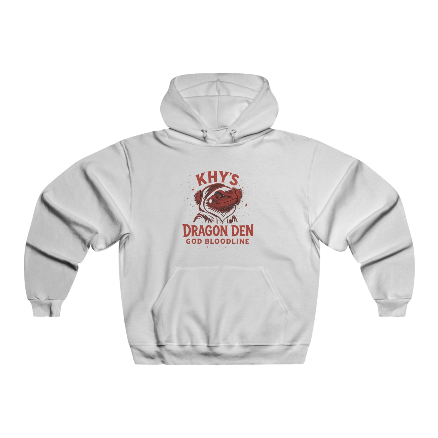 Adult “Beware of the Dragon” Hoodie — "Khy's Dragon Den" Graphic Hooded Sweatshirt