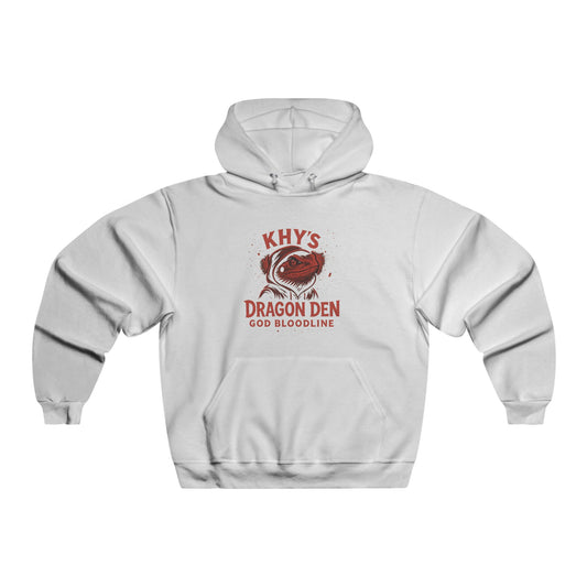 Adult “Beware of the Dragon” Hoodie — "Khy's Dragon Den" Graphic Hooded Sweatshirt