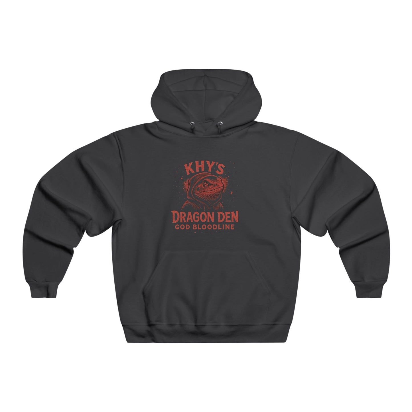 Adult “Beware of the Dragon” Hoodie — "Khy's Dragon Den" Graphic Hooded Sweatshirt