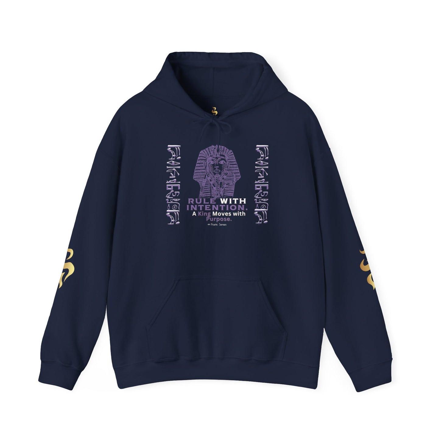 Divinely Crowned King Hoodie – Power, Purpose & Legacy | Poetic Senses