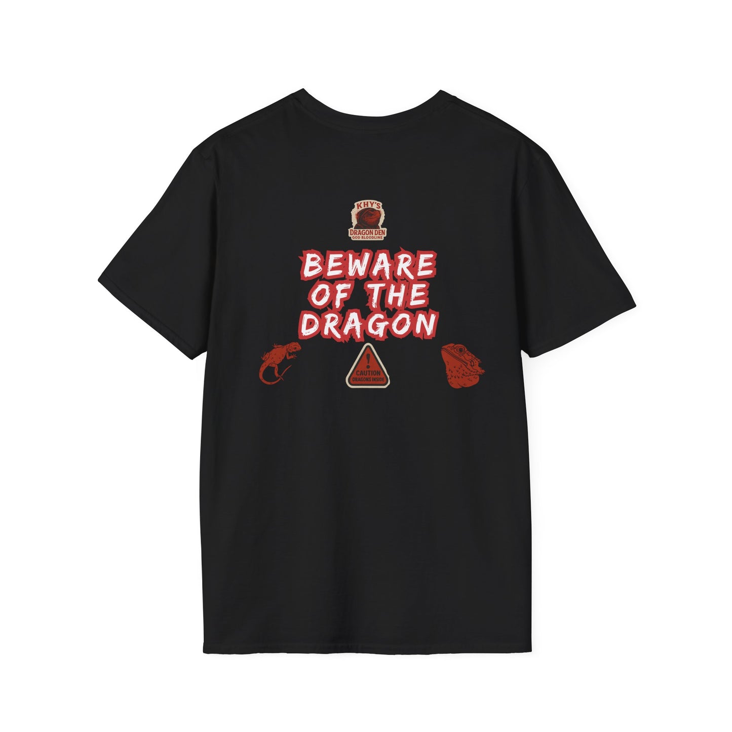 Beware of the Dragon - Adult T-Shirt - Khy's Dragon Den