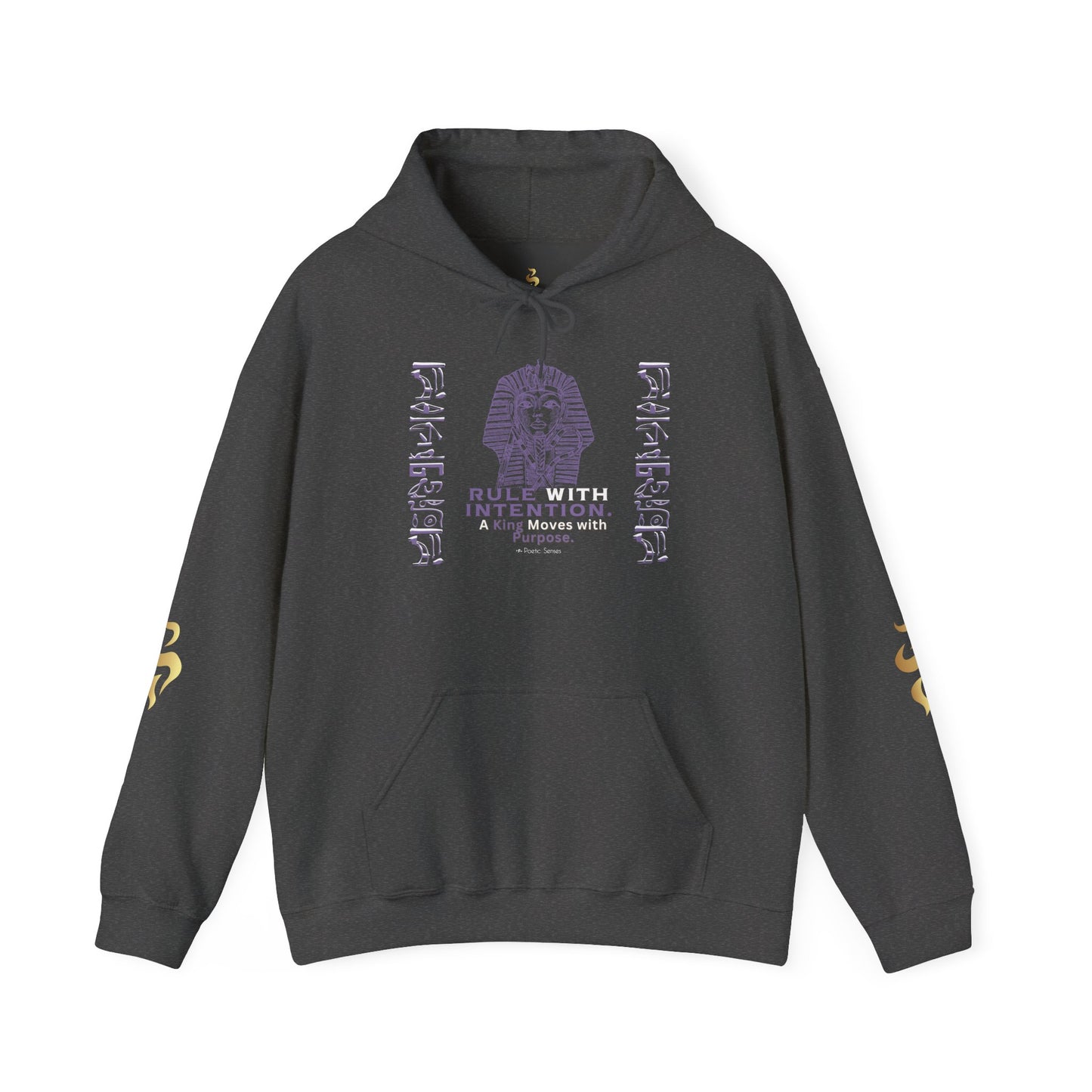 Divinely Crowned King Hoodie – Power, Purpose & Legacy | Poetic Senses