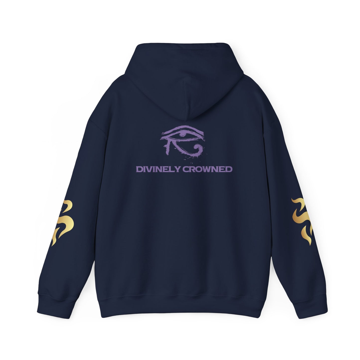 Divinely Crowned Queen Hoodie – Legacy, Power & Timeless Love | Inspirational Hoodie | Poetic Senses