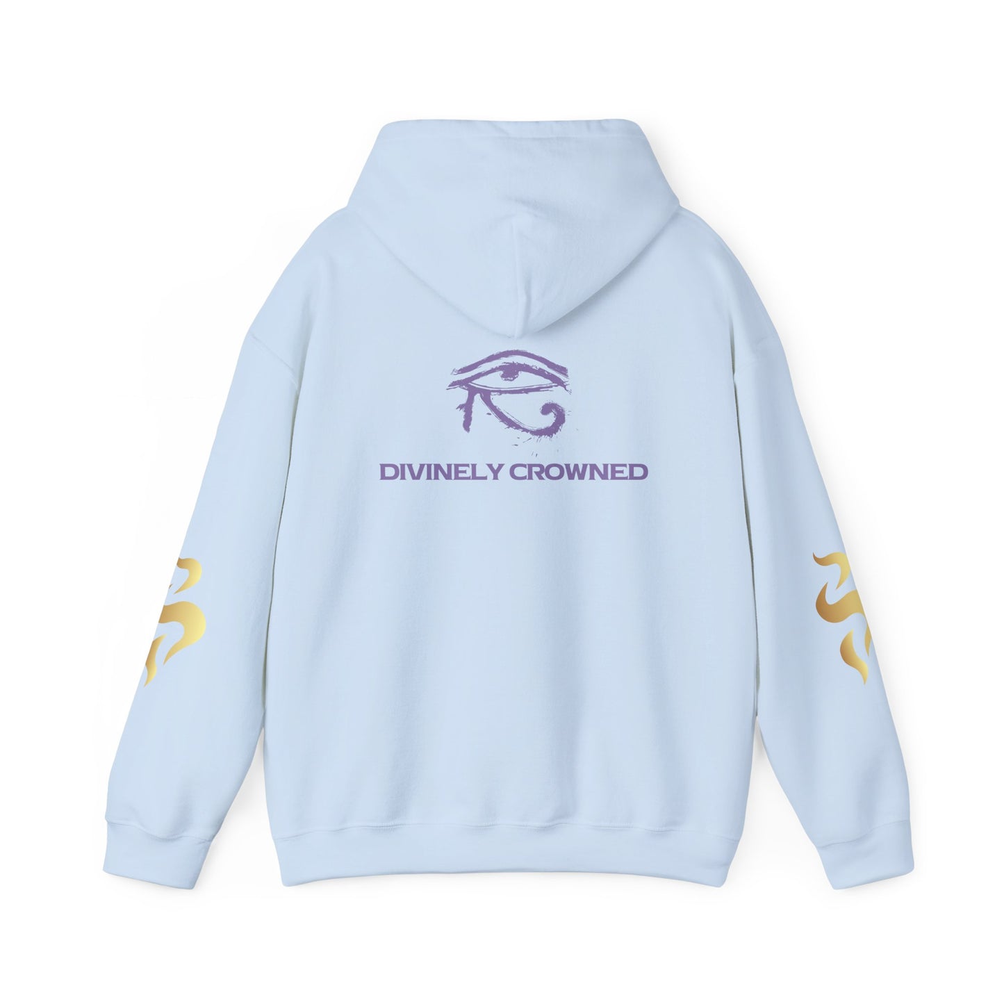 Divinely Crowned Queen Hoodie – Legacy, Power & Timeless Love | Inspirational Hoodie | Poetic Senses