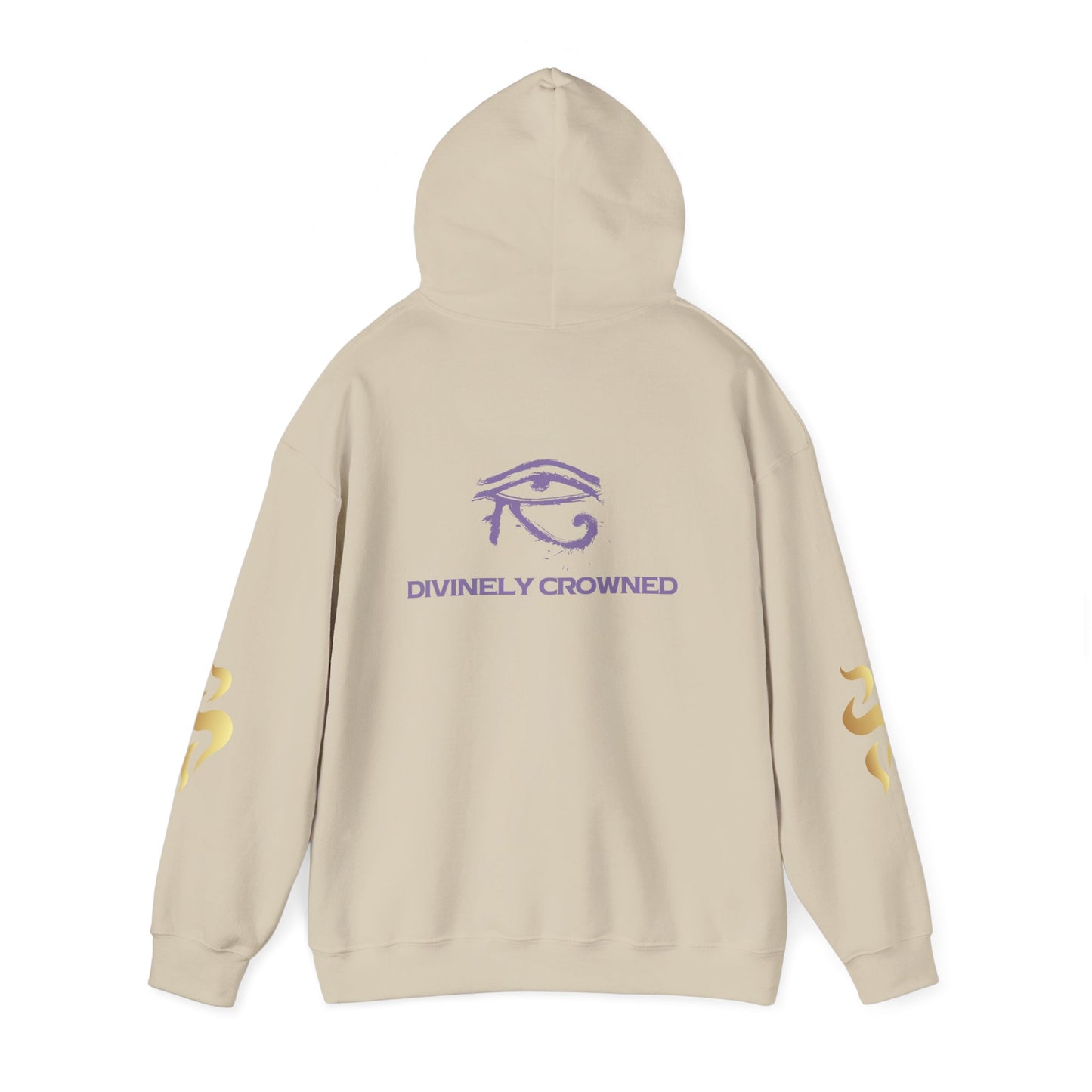 Divinely Crowned Queen Hoodie – Legacy, Power & Timeless Love | Inspirational Hoodie | Poetic Senses