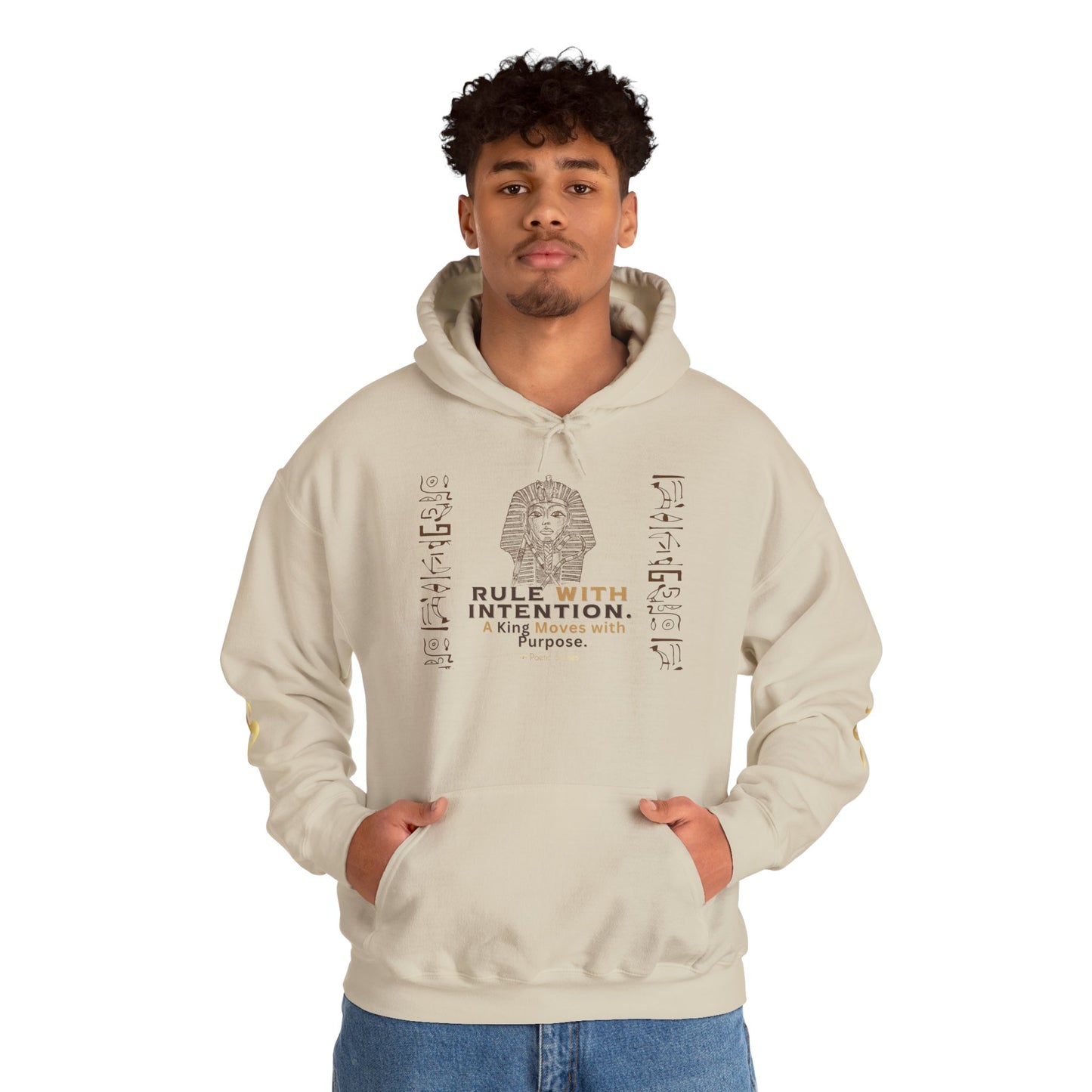Divinely Crowned King Hoodie – Power, Purpose & Legacy | Poetic Senses