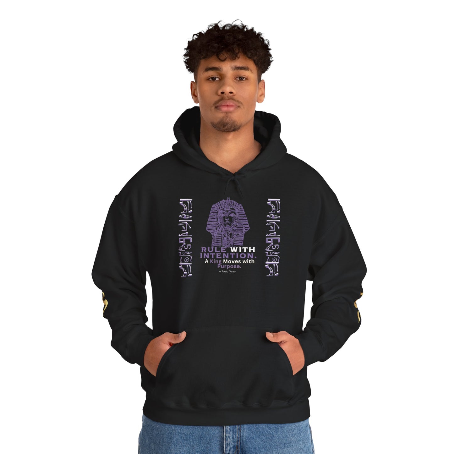 Divinely Crowned King Hoodie – Power, Purpose & Legacy | Poetic Senses