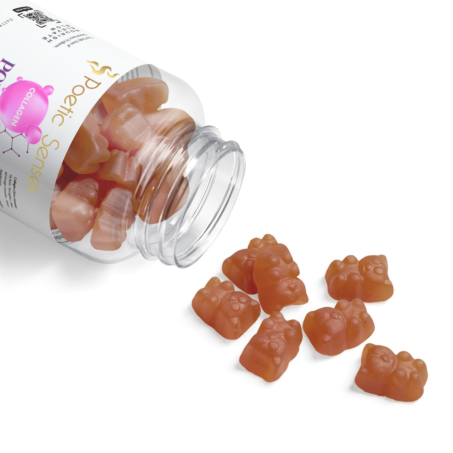 POETIC GLOW Collagen Gummies (60 Gummies)