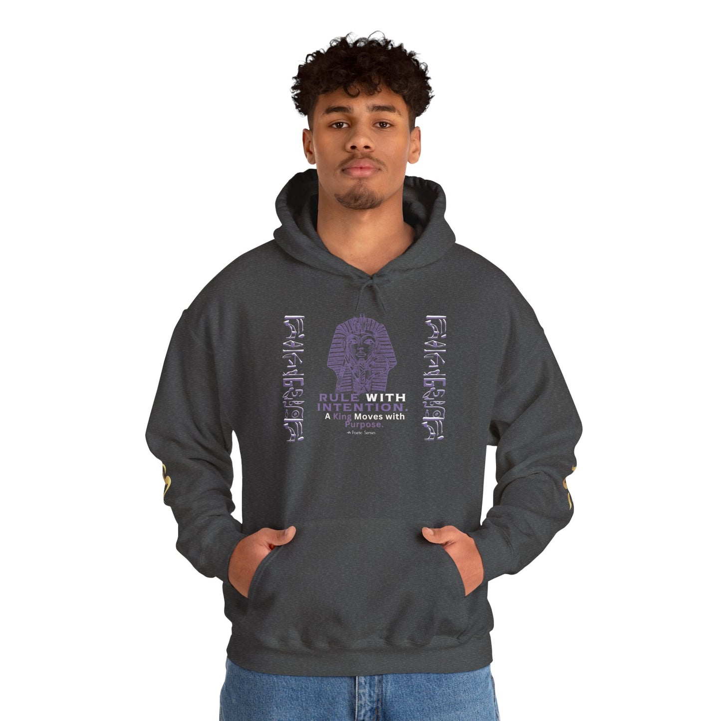 Divinely Crowned King Hoodie – Power, Purpose & Legacy | Poetic Senses