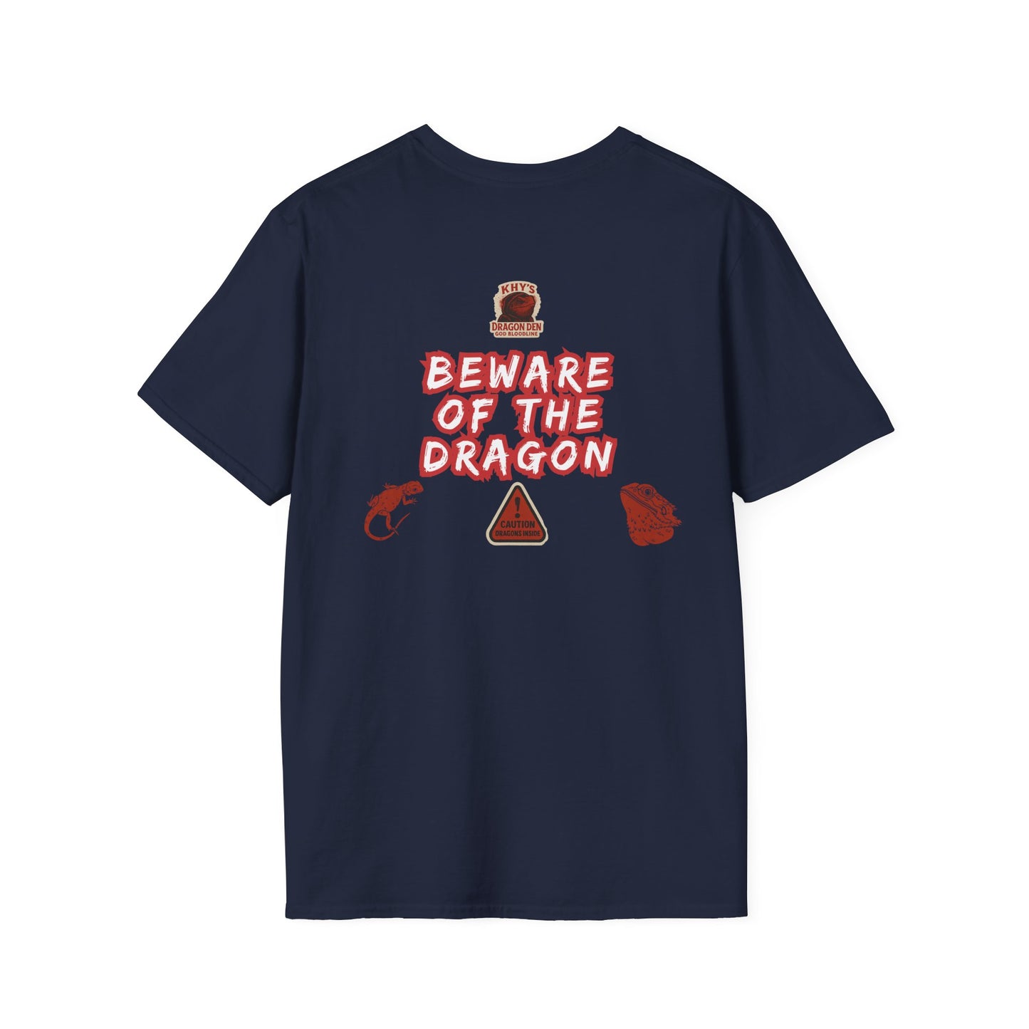 Beware of the Dragon - Adult T-Shirt - Khy's Dragon Den