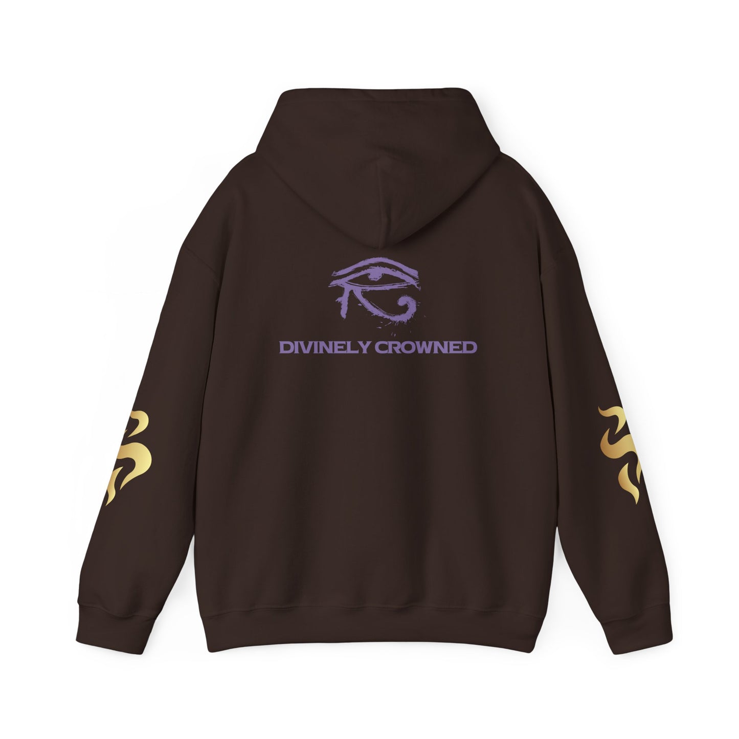 Divinely Crowned Queen Hoodie – Legacy, Power & Timeless Love | Inspirational Hoodie | Poetic Senses