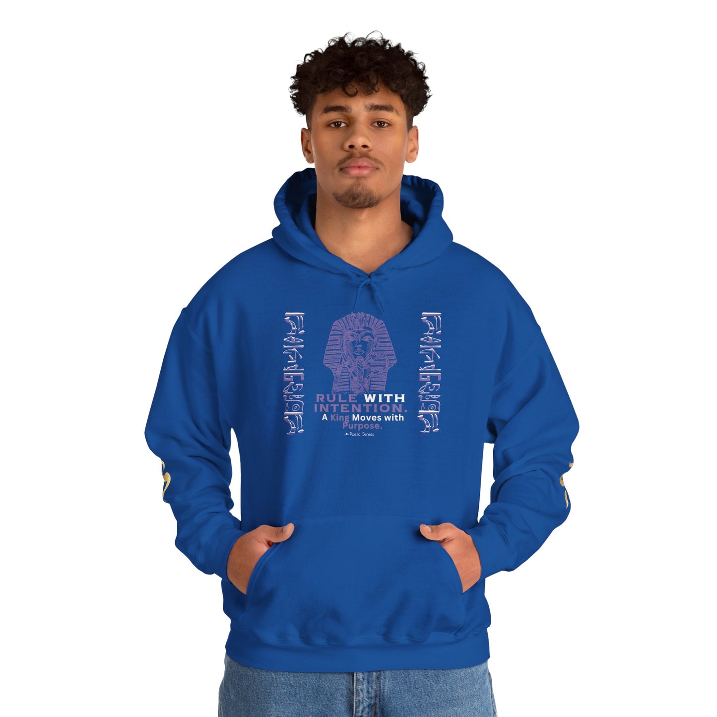 Divinely Crowned King Hoodie – Power, Purpose & Legacy | Poetic Senses