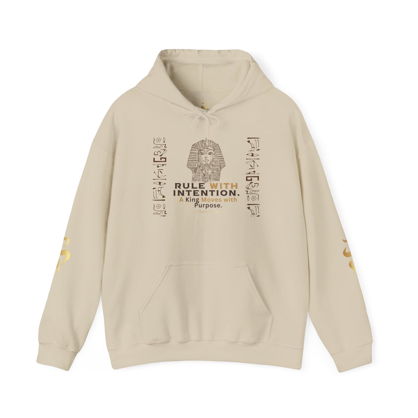 Divinely Crowned King Hoodie – Power, Purpose & Legacy | Poetic Senses