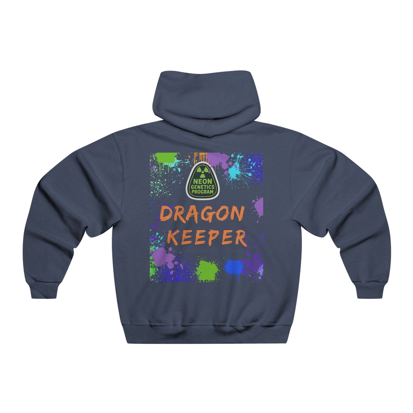 Adult Dragon Keeper Hoodie — "Khy's Dragon Den" Graphic Hooded Sweatshirt