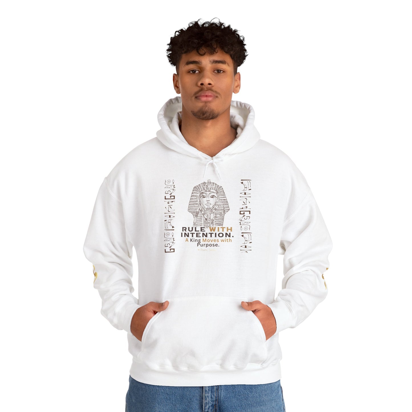 Divinely Crowned King Hoodie – Power, Purpose & Legacy | Poetic Senses