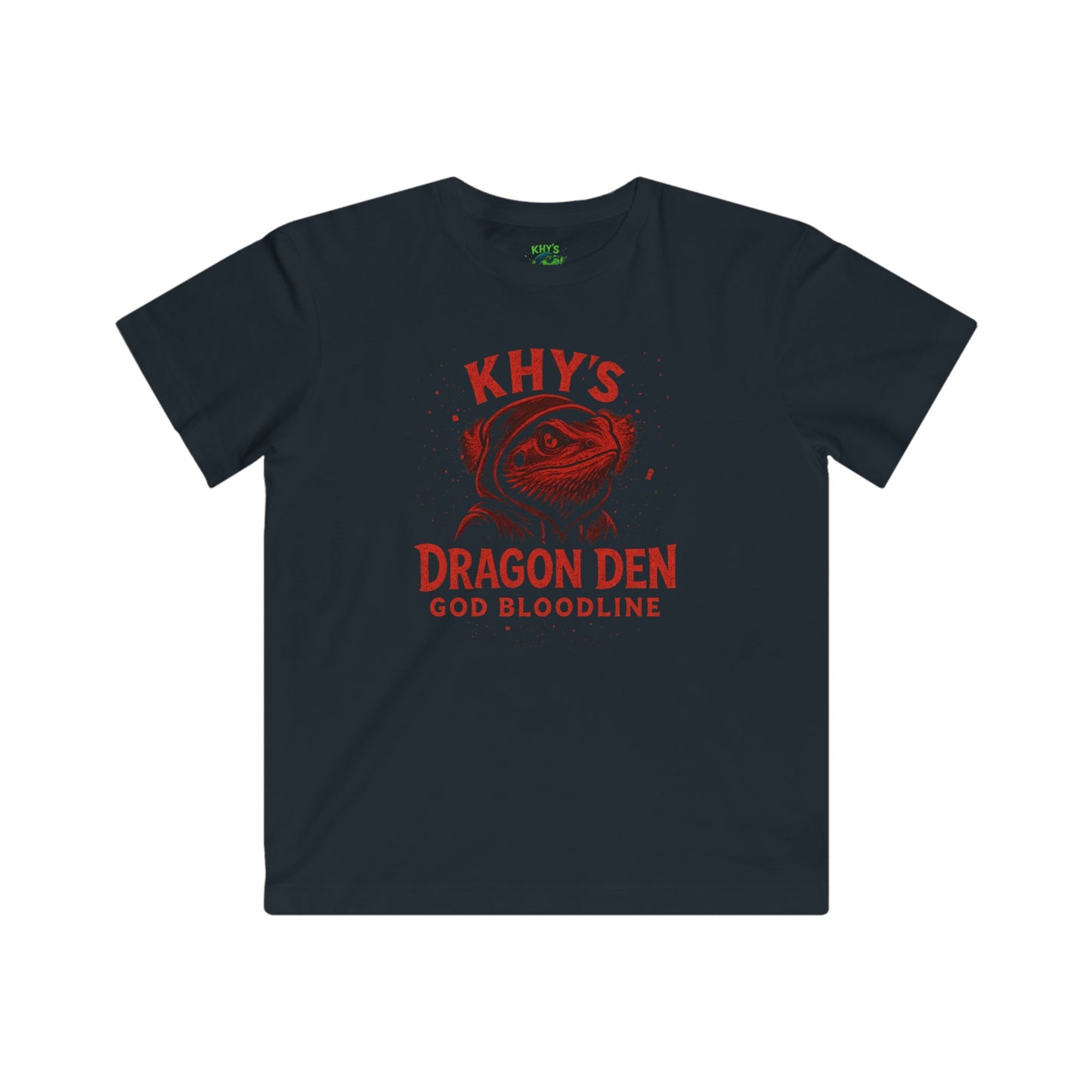 Kids 'Khy's Dragon Den God Bloodline' Tee – Beware of the Dragon Youth T‑Shirt