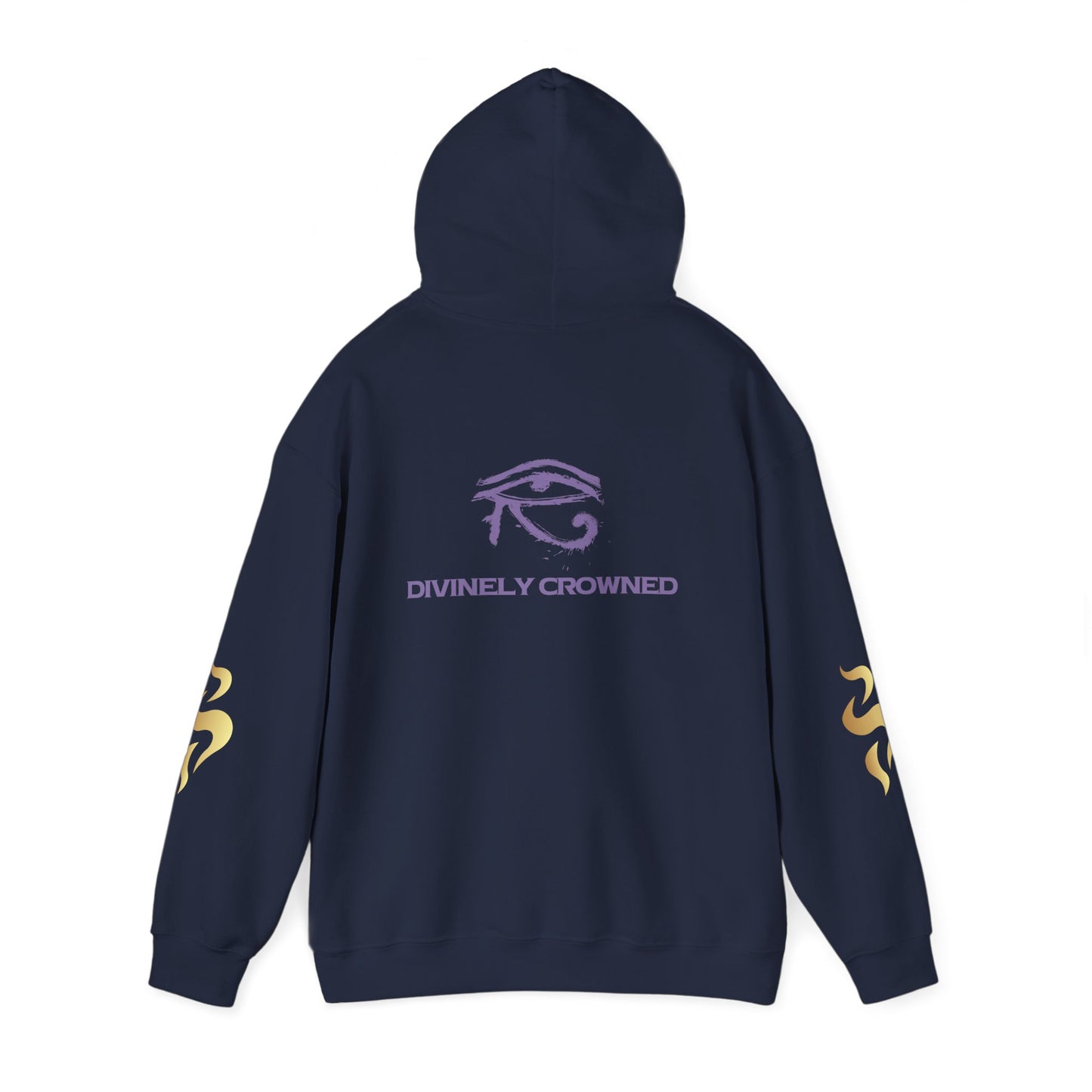 Divinely Crowned Queen Hoodie – Legacy, Power & Timeless Love | Inspirational Hoodie | Poetic Senses