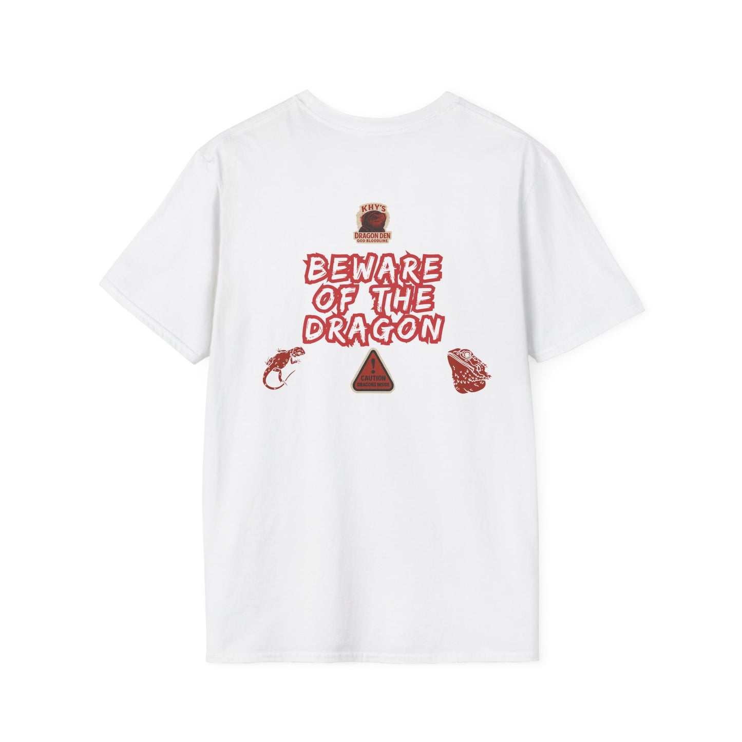 Beware of the Dragon - Adult T-Shirt - Khy's Dragon Den
